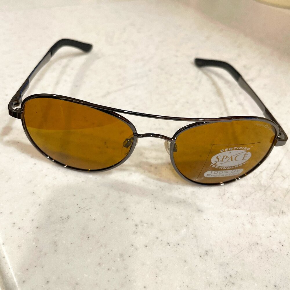 Eagle Eye Sunglasses Explorer Aviator Gunmetal Frame Polarized New Unisex